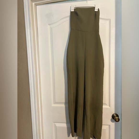 Aritzia Wilfred olive Endless Jumpsuit sz 0 - Picture 8 of 15